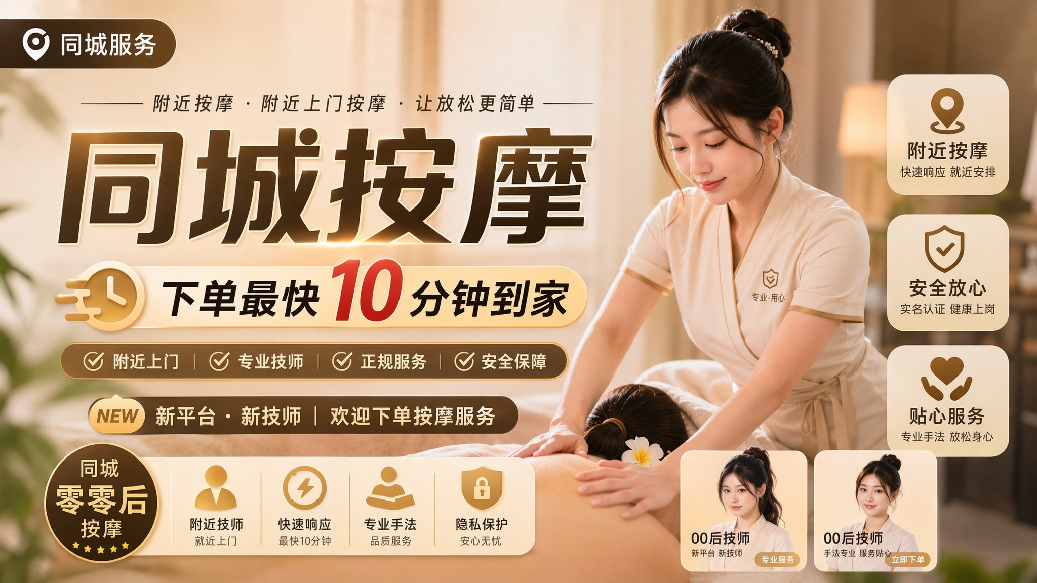 送家人一次SPA体验作为礼物